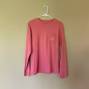 Vineyard vines pink long sleeve